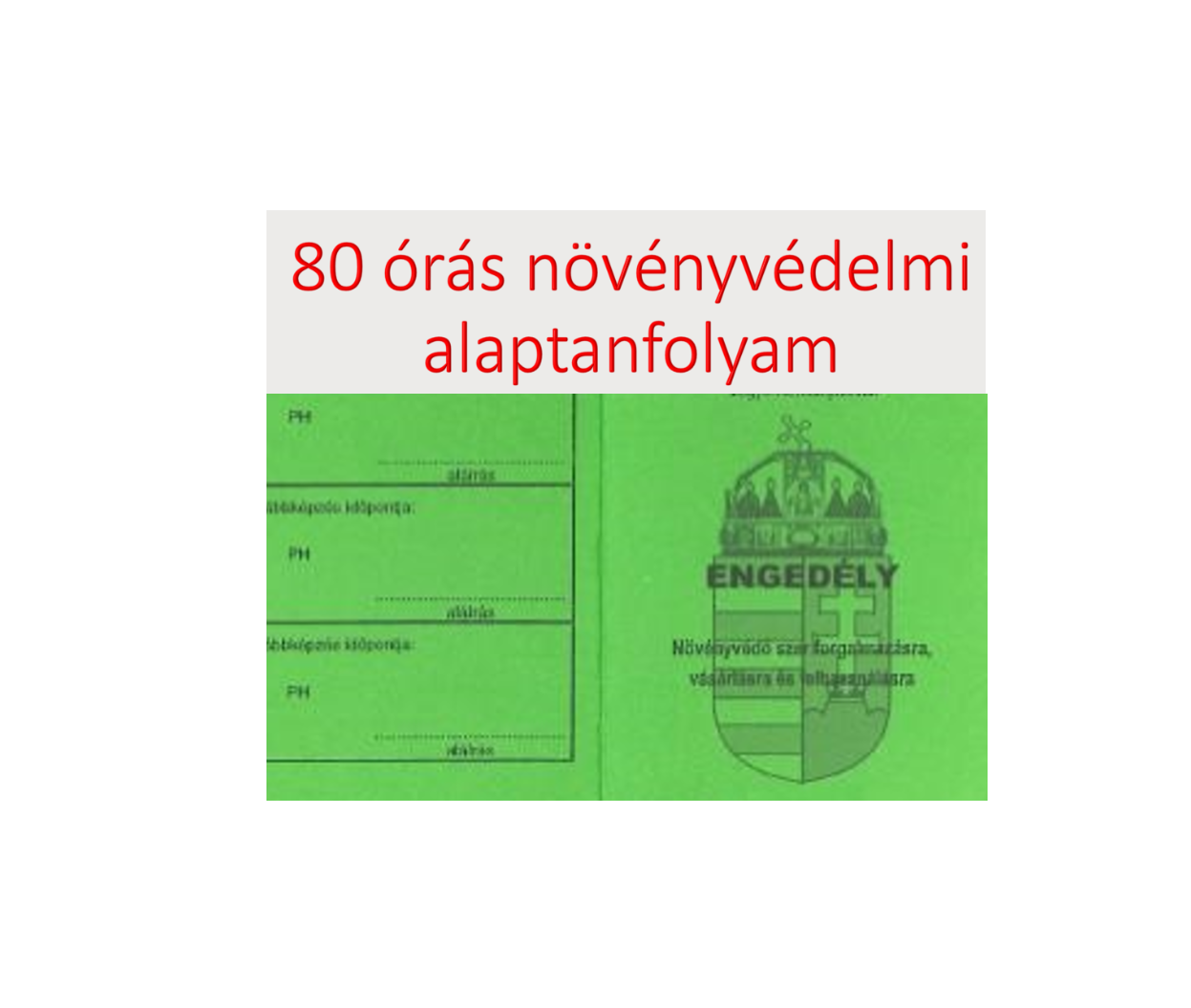 Növényvédelmi alaptanfolyam